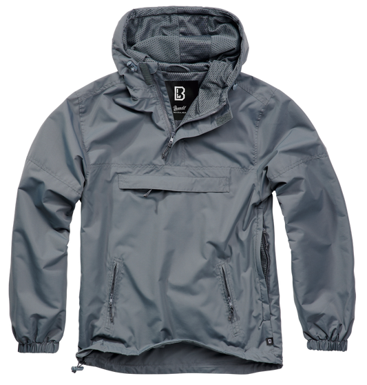 Brandit Light Quarter Zip Windbreaker Pullover navy