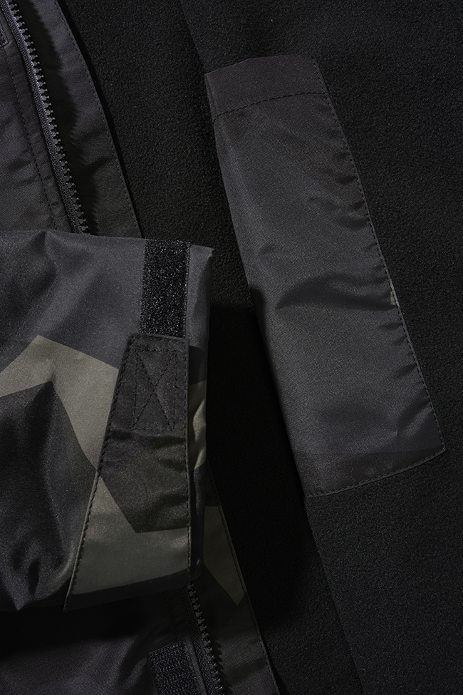 Brandit Fleece-lined Full Zip Windbreaker sleeves