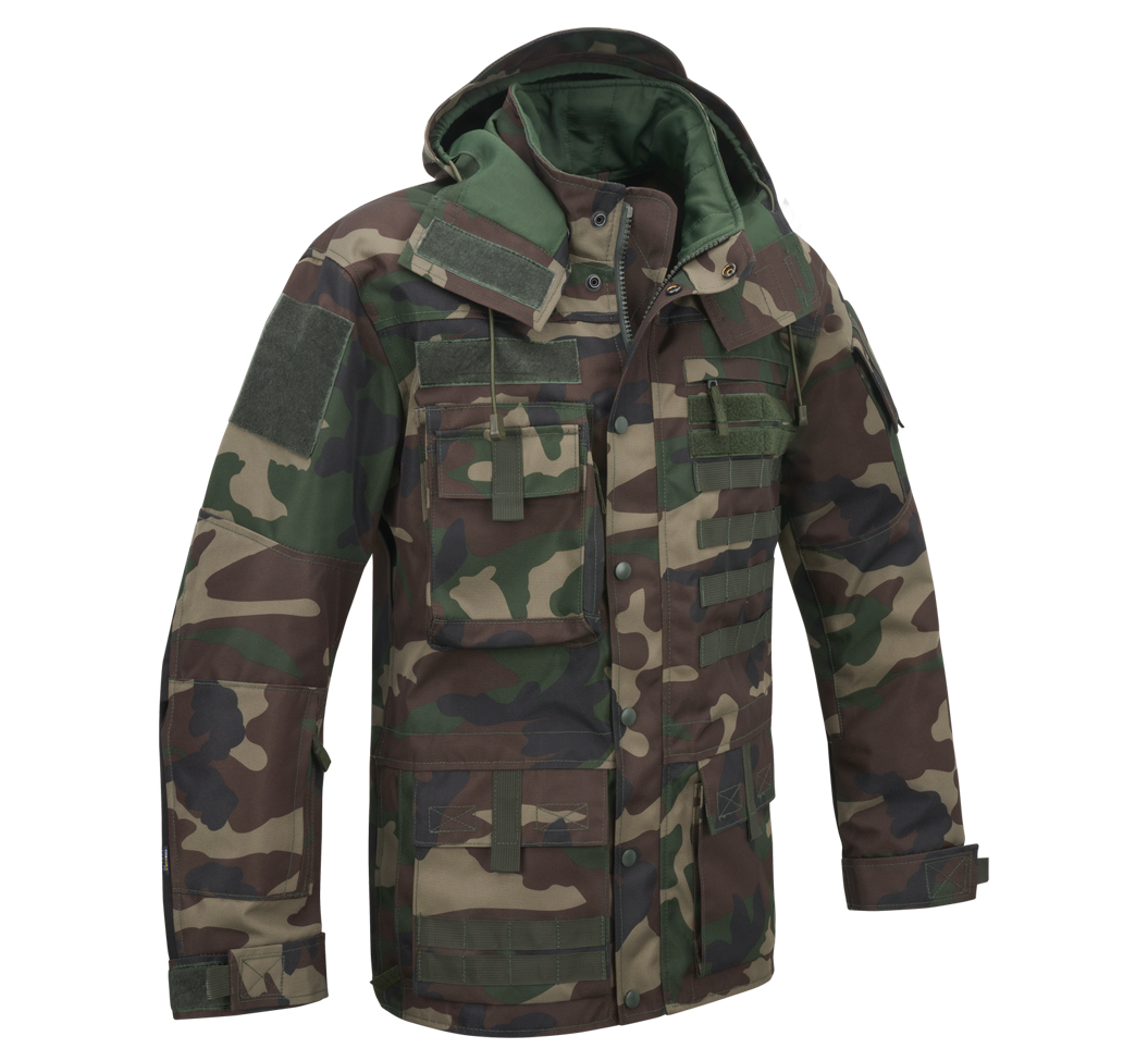 Brandit Commando TAC Jacket woodland