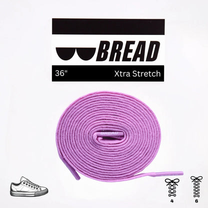 Pink Stretch Shoelaces