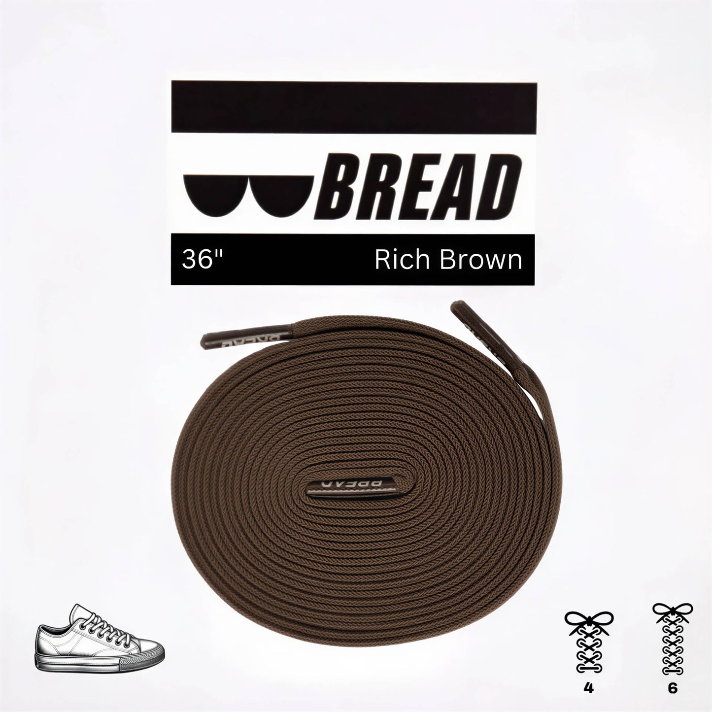 Bread Brown Shoelaces