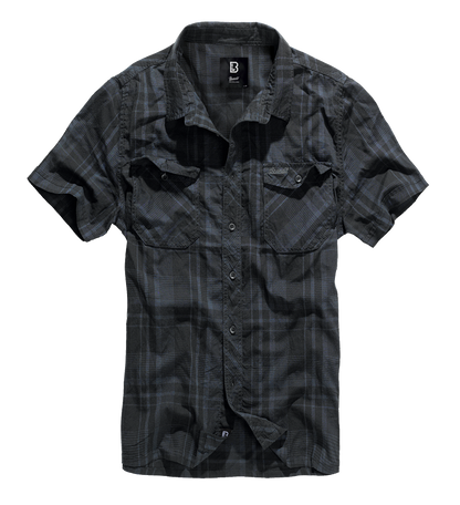 Brandit Essential Shirt Short Sleeve in anthracite