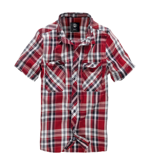 Brandit Essential Shirt Short Sleeve in red