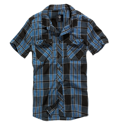 Brandit Essential Shirt Short Sleeve in blue