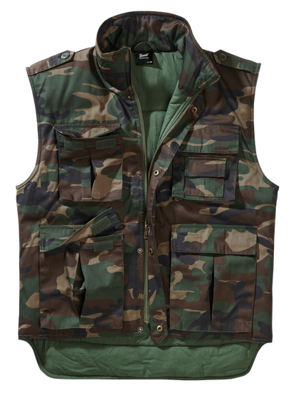 Brandit Ranger Utility Vest woodland