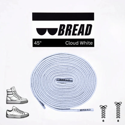 Cloud White Shoelaces