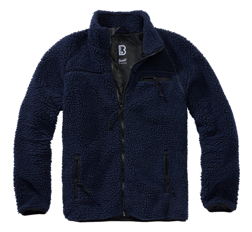 Brandit Fleece Full Zip Jacket navy