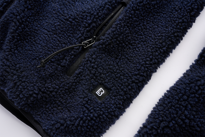 Brandit Hooded Fleece Full Zip Jacket close up of pocket