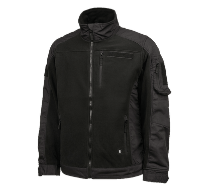 Brandit Ripstop Fleece Jacket black