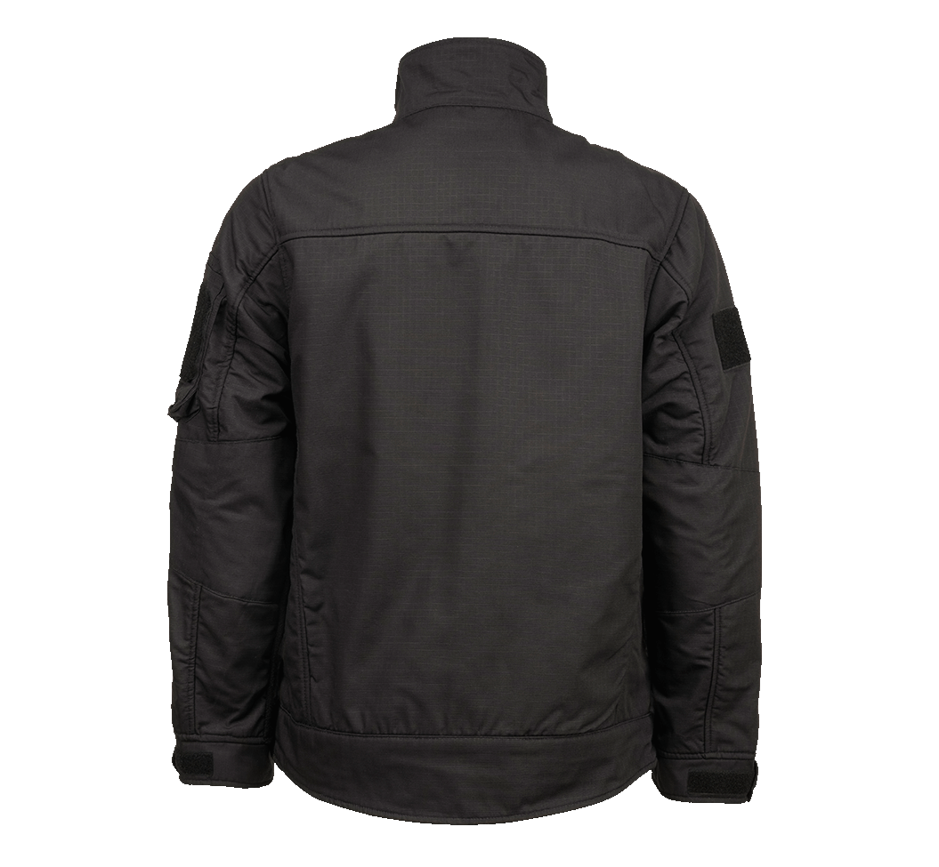 Brandit Ripstop Fleece Jacket black back