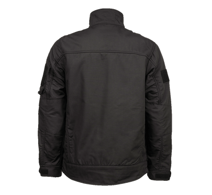 Brandit Ripstop Fleece Jacket black back