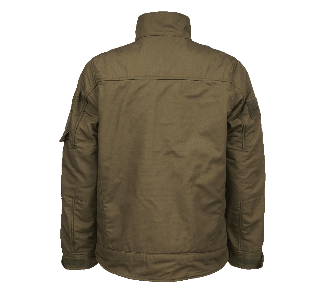 Brandit Ripstop Fleece Jacket olive back