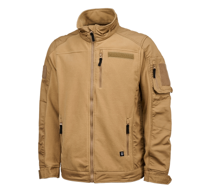 Brandit Ripstop Fleece Jacket camel