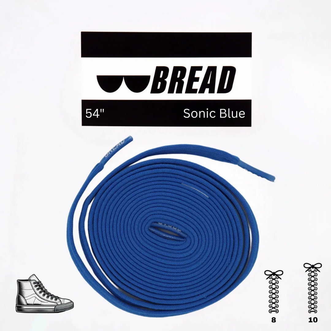 Sonic Blue Shoelaces
