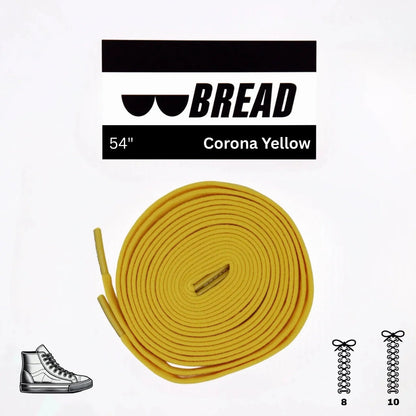 Corona Yellow Shoelaces