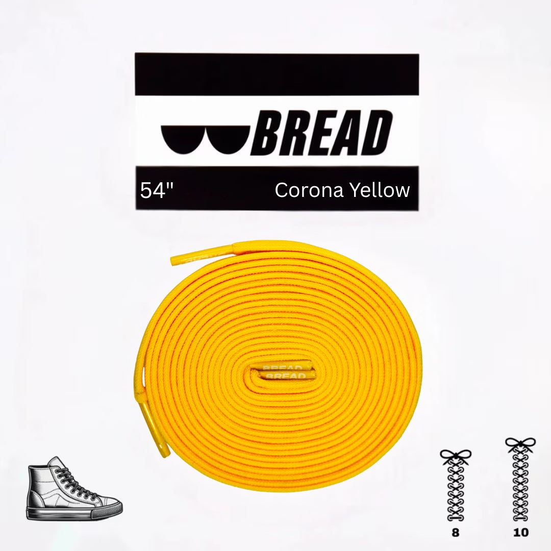 Corona Yellow Shoelaces