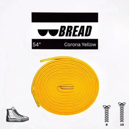 Corona Yellow Shoelaces
