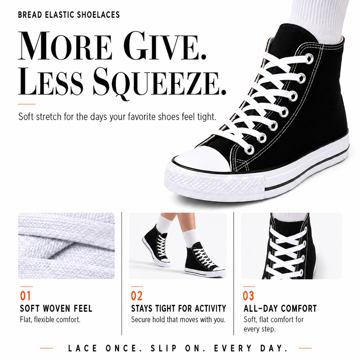 Cloud White Shoelaces