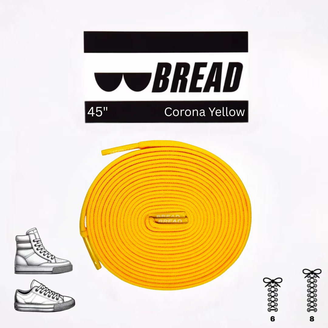 Corona Yellow Shoelaces