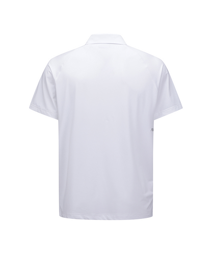 White Men's ANEW Golf Shirt