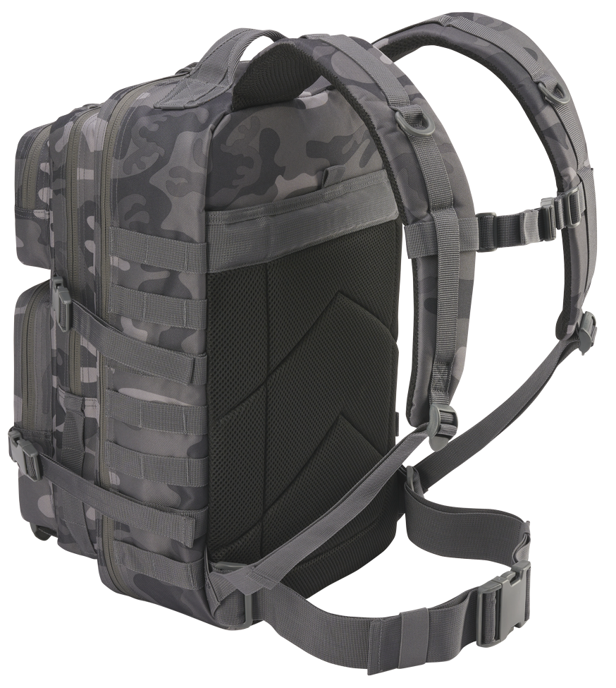 Brandit Assault Backpack Large grey camo