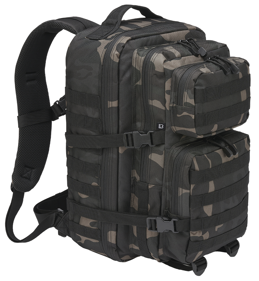 Brandit Assault Backpack Large grey camo