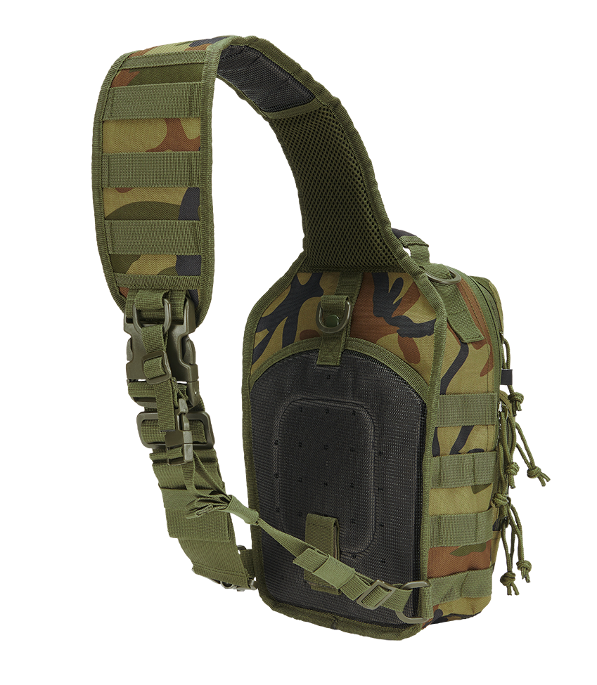 Brandit Assault Sling Bag Medium woodland