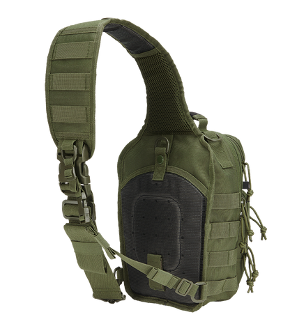 Brandit Assault Sling Bag Medium olive stap