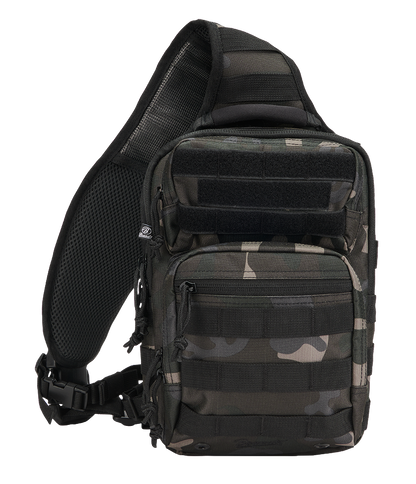 Brandit Assault Sling Bag Medium dark camo