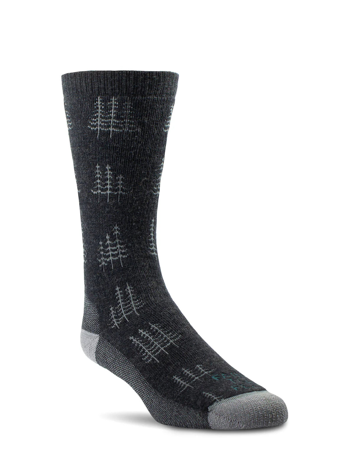 Pine Tree Everyday Full Cushion Medium Weight Crew Sock
