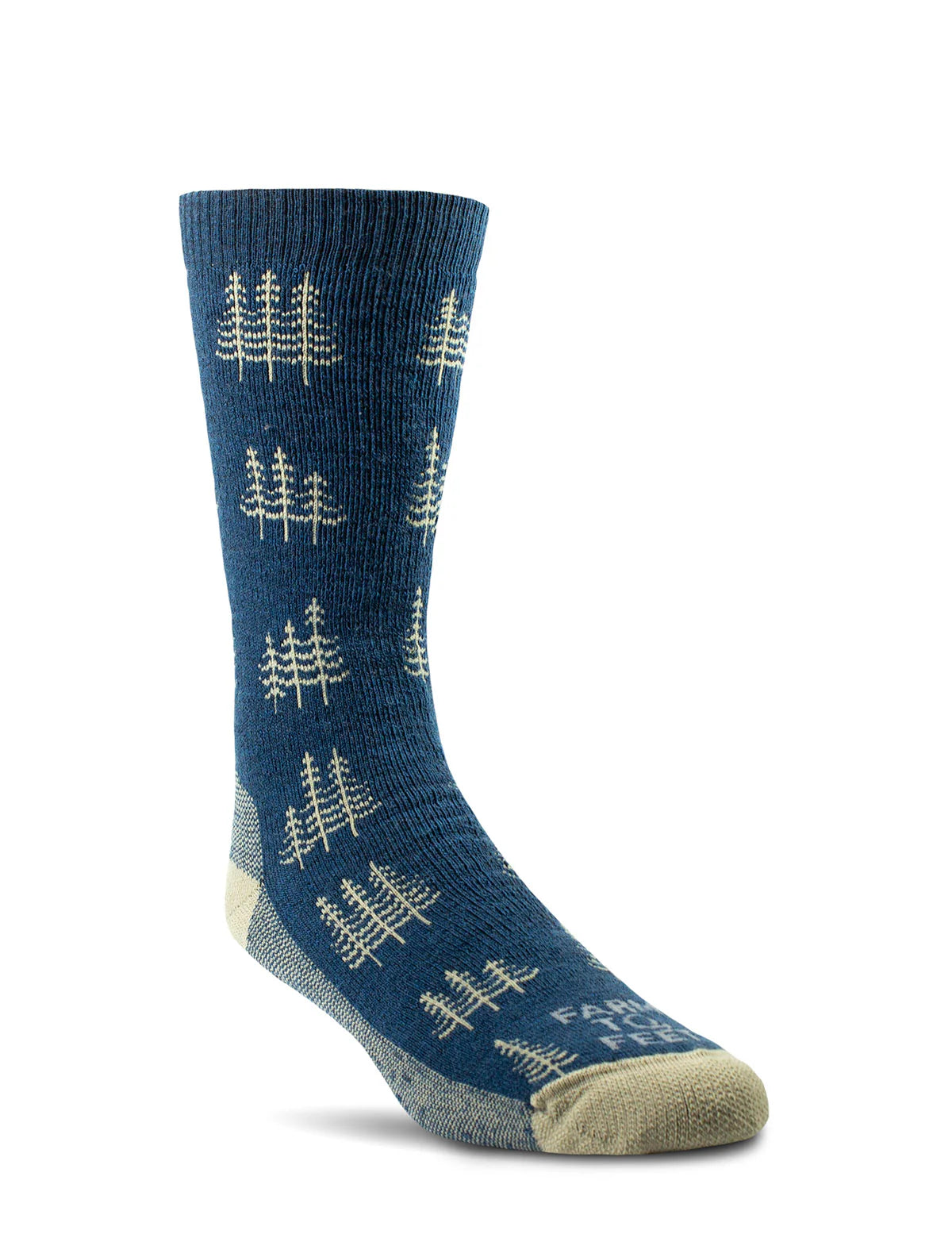 Pine Tree Everyday Full Cushion Medium Weight Crew Sock