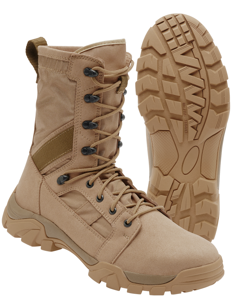 Brandit Military Boots camel