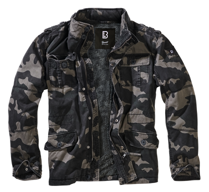 Brandit Sherpa-lined Military Jacket camo