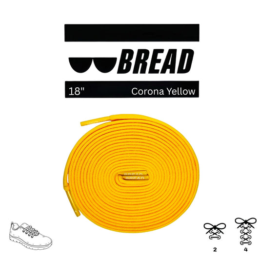 Corona Yellow Shoelaces