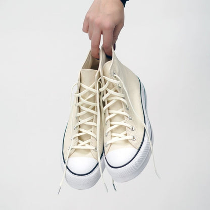 Bread Cream White Shoelaces