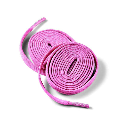Pink Stretch Shoelaces