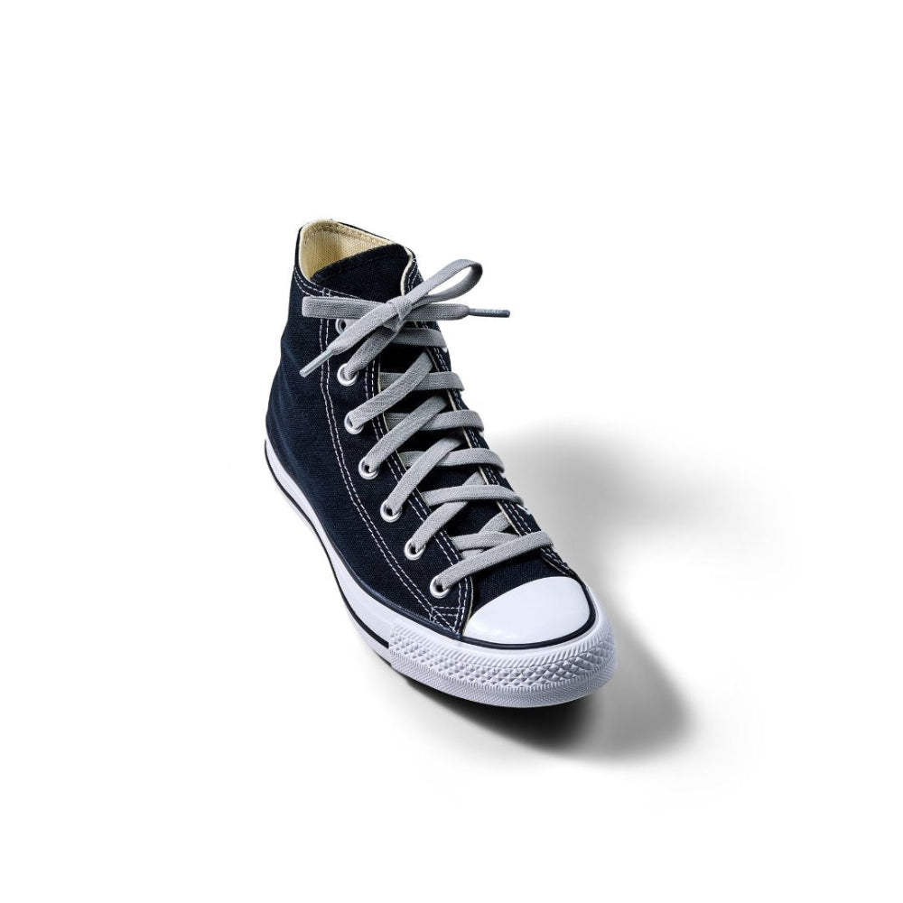 Gray Stretch Shoelaces