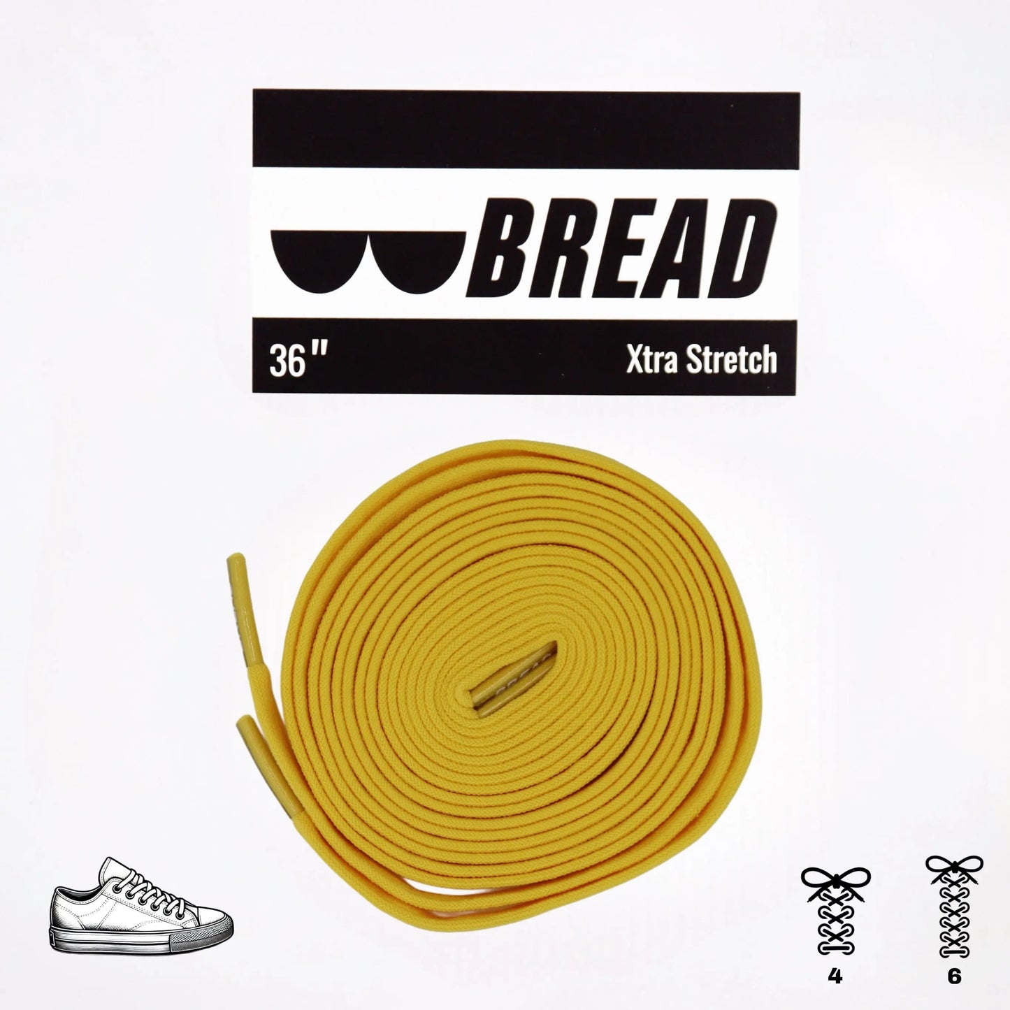 Corona Yellow Shoelaces