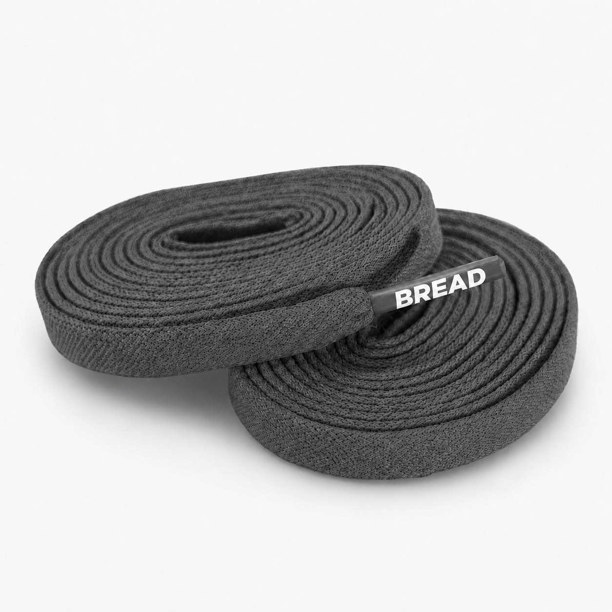 Bread Charcoal Grey Shoelaces