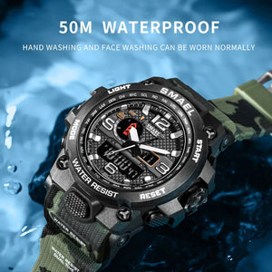 Waterproof Wrist Watch camo green