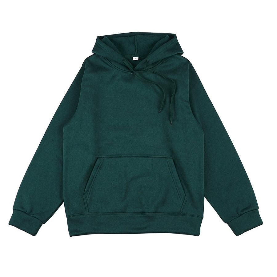 Basic Pullover Hoodie green