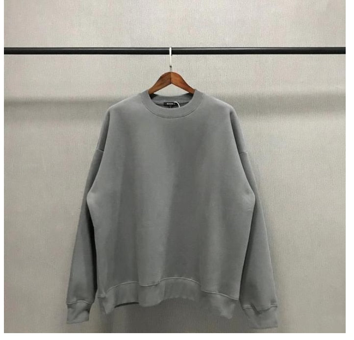 Oversized Pullover Hoodie grey