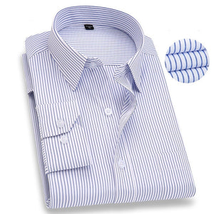 Men's Dress Shirt Button Down stripes