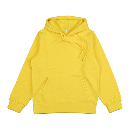 Basic Pullover Hoodie yellow