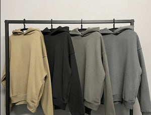 Oversized Pullover Hoodie all colors on hangars