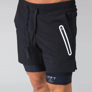 Gym & Running Weather Resistant Shorts black
