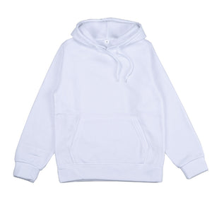 Basic Pullover Hoodie white