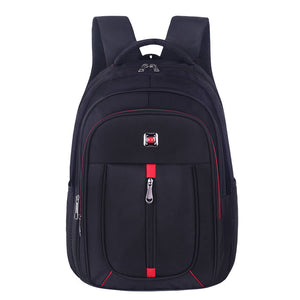 Oxford Cloth Casual Large Capacity Backpack red