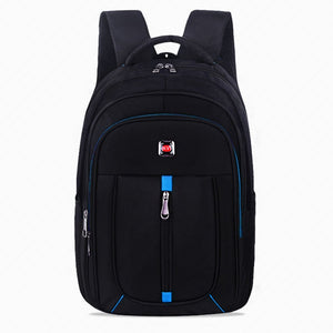 Oxford Cloth Casual Large Capacity Backpack blue