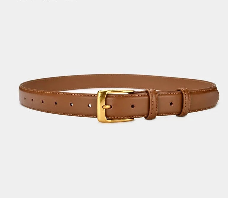 Women's Genuine Leather Belt brown